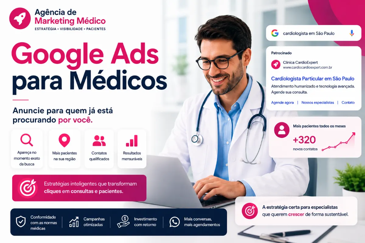 Google Ads para Médicos: como anunciar no Google e atrair mais pacientes